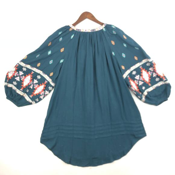 Sundance Sun and Sand Embroirdered Cover Up Dress NWT Women’s SZ SM Green - Picture 2 of 12